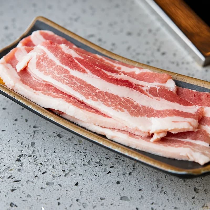 Sliced Pork Belly