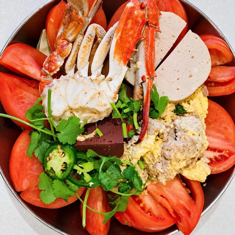 Tomato Crab Pot